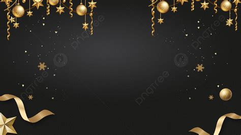 Festive Ornaments Panel Black 